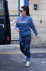 REBEKAH VARDY Arrives at Dancing on Ice Practice in London 02/11/2021