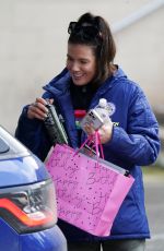 REBEKAH VARDY at Dancing on Ice Training Session in Nottingham 02/17/2021