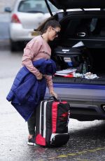 REBEKAH VARDY at Dancing on Ice Training Session in Nottingham 02/17/2021