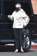 REBEL WILSON Heading to a Hair Salon in Los Angeles 02/16/2021