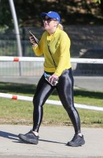 REBEL WILSON Out Hiking in Los Feliz 02/23/2021