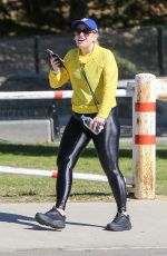 REBEL WILSON Out Hiking in Los Feliz 02/23/2021