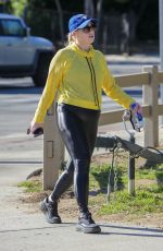 REBEL WILSON Out Hiking in Los Feliz 02/23/2021