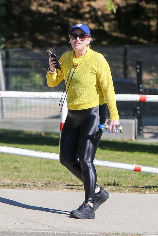 REBEL WILSON Out Hiking in Los Feliz 02/23/2021