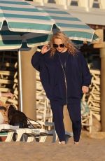 REBEL WILSON Out on the Beach in Santa Barbara 02/21/2021