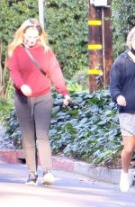 REESE WITHERSPOON and AVA PHILLIPPE Out with Their Dogs in Brentwood 02/19/2021
