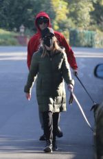 REESE WITHERSPOON and Jim Toth Out with Their Dogs in Brentwood 02/07/2021