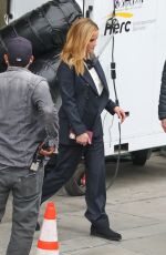 REESE WITHERSPOON on the Set of Morning Show in Los Angeles 02/09/2021