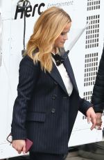 REESE WITHERSPOON on the Set of Morning Show in Los Angeles 02/09/2021