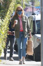 REESE WITHERSPOON Out at Brentwood Country Mart 02/05/2021