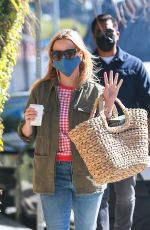 REESE WITHERSPOON Out at Brentwood Country Mart 02/05/2021