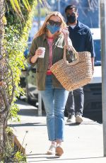 REESE WITHERSPOON Out at Brentwood Country Mart 02/05/2021