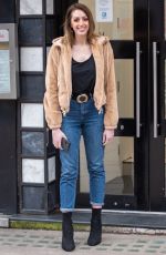 REZZY GHADJAR Arrives at Global Studios in London 02/19/2021