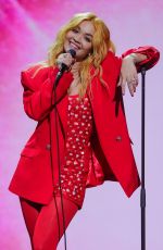 RITA ORA at Dancing On Ice TV Show in Hertfordshire 02/14/2021