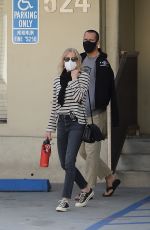ROBIN WRIGHT and Clement Giraudet Out in Los Angeles 02/14/2021