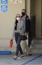 ROBIN WRIGHT and Clement Giraudet Out in Los Angeles 02/14/2021