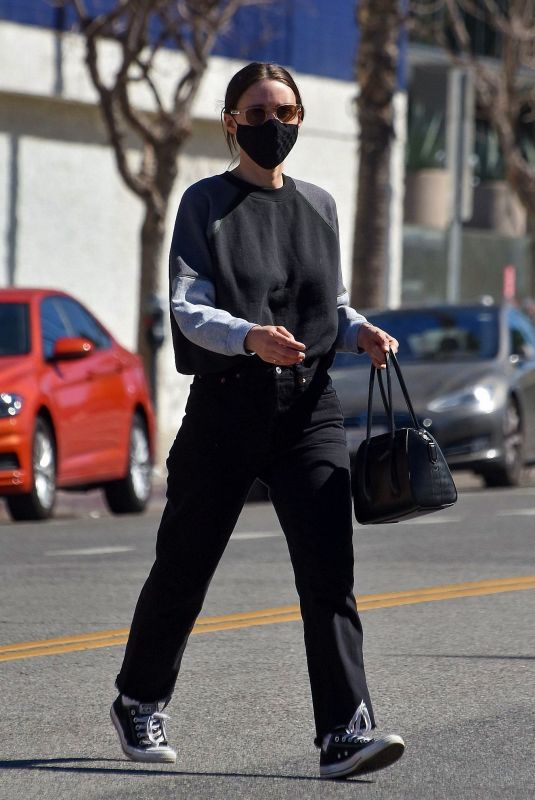 ROONEY MARA in Black Jeans Out in Studio City 02/22/2021