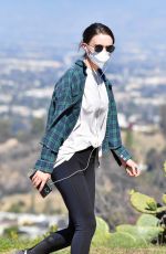 ROONEY MARA Out Hiking in Los Angeles 02/19/2021