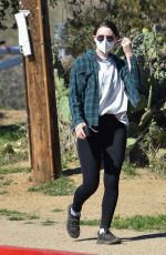 ROONEY MARA Out Hiking in Los Angeles 02/19/2021