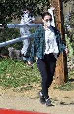 ROONEY MARA Out Hiking in Los Angeles 02/19/2021