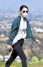 ROONEY MARA Out Hiking in Los Angeles 02/19/2021