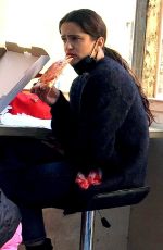 ROSALIA Out for Pizza in New York 02/21/2021