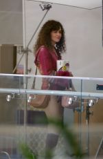 ROSE BYRNE on the Set of Physical in Los Angeles 02/02/2021