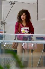 ROSE BYRNE on the Set of Physical in Los Angeles 02/02/2021