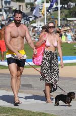 ROSE MCEVOY Out at Bondi Beach in Sydney 02/21/2021