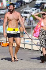 ROSE MCEVOY Out at Bondi Beach in Sydney 02/21/2021