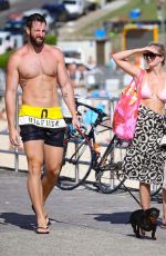 ROSE MCEVOY Out at Bondi Beach in Sydney 02/21/2021