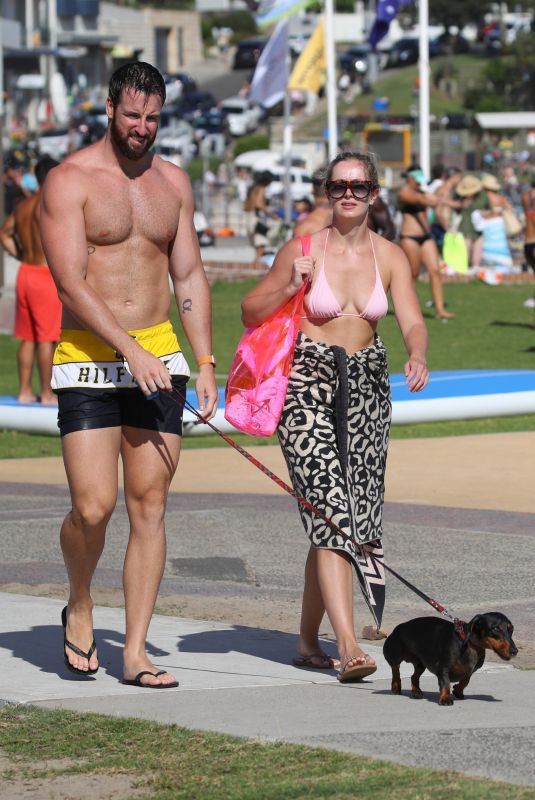 ROSE MCEVOY Out at Bondi Beach in Sydney 02/21/2021