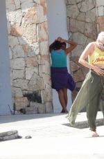 ROSE MCGOWAN Out in Tulum 02/08/2021