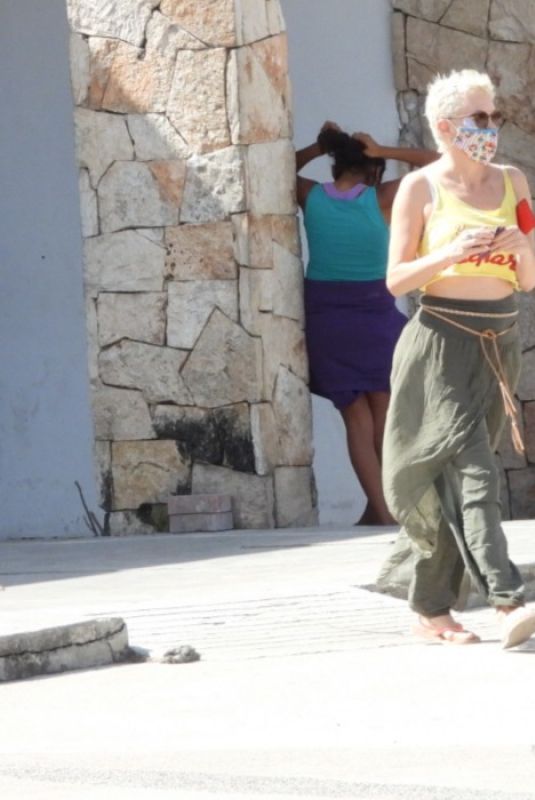 ROSE MCGOWAN Out in Tulum 02/08/2021