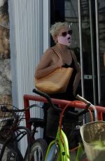 ROSE MCGOWAN Wearing a Face Mask Out in Tulum 02/25/2021