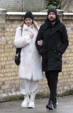 ROXY HORNER and Jack Whitehall Out in London 02/09/2021