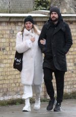 ROXY HORNER and Jack Whitehall Out in London 02/09/2021