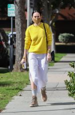 RUMER WILLIS Heading to a Hair Salon in Beverly Hills 02/03/2021