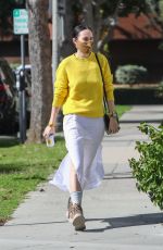 RUMER WILLIS Heading to a Hair Salon in Beverly Hills 02/03/2021