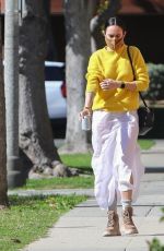 RUMER WILLIS Heading to a Hair Salon in Beverly Hills 02/03/2021