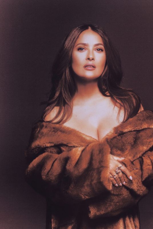 SALMA HAYEK in Wonderland Magazine, Spring 2021