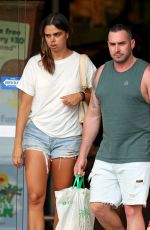 SAMANTHA HARRIS Leaves a Supermarket in Sydney 02/11/2021