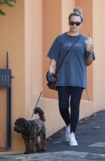 SAMANTHA JADE Out with Her Dog in Sydney 02/06/2021
