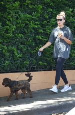 SAMANTHA JADE Out with Her Dog in Sydney 02/06/2021