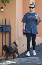 SAMANTHA JADE Out with Her Dog in Sydney 02/06/2021