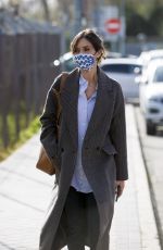 SARA CARBONERO Out and About in Madrid 02/24/2021