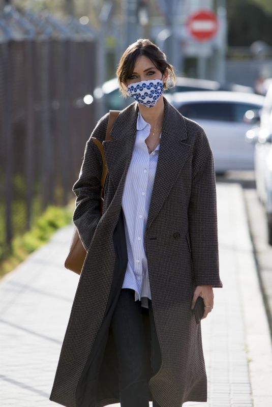 SARA CARBONERO Out and About in Madrid 02/24/2021