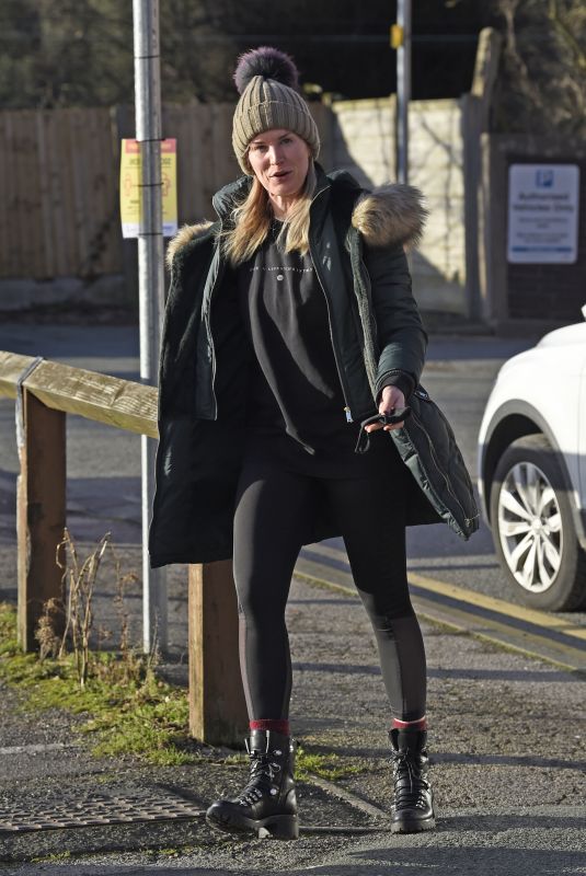 SARAH JAYNE DUNN Leaves Post Office in Alderley Edge 02/01/2021