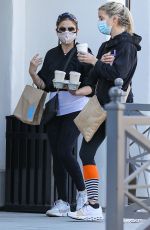 SARAH MICHELLE GELLAR Out for Coffee in Brentwood 02/18/2021