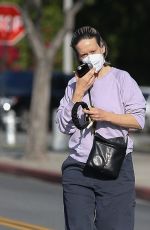 SARAH PAULSON Out and About in Beverly Hills 02/11/2021